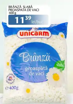 Unicarm Brânză slabă proaspata de vaci Ofertă