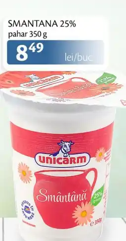 Unicarm Smantana 25% pahar Ofertă