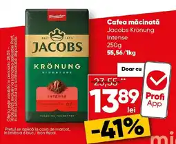 PROFI Cafea măcinată Jacobs Krönung Intense Ofertă