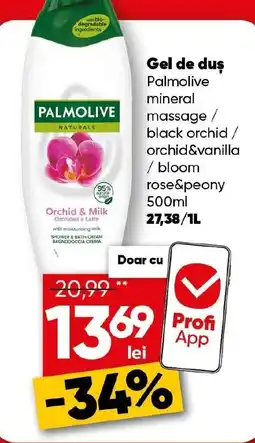 PROFI Gel de duş Palmolive Ofertă
