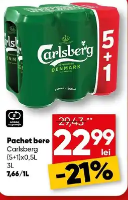 Pachet bere Carlsberg