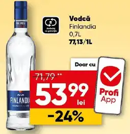 PROFI Vodcă Finlandia Ofertă