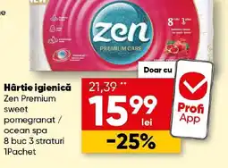 PROFI Hârtie igienică Zen Premium Ofertă