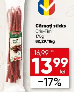 PROFI Cârnaţi sticks Cris-Tim Ofertă