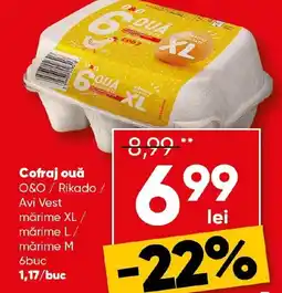 Cofraj ouǎ O&O / Rikado / Avi Vest mărime XL / mărime L/ mărime M
