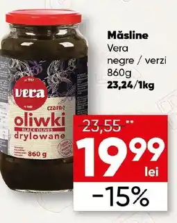 PROFI Măsline Vera negre / verzi Ofertă