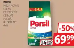 Auchan PERSIL Mega active clean detergent de rufe pudră Ofertă