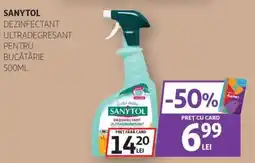 Auchan SANYTOL Dezinfectant ultradegresant Ofertă