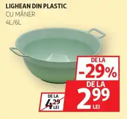 Auchan Lighean din plastic cu mâner Ofertă