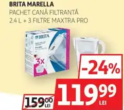 Auchan BRITA Marella pachet cană filtrantă Ofertă