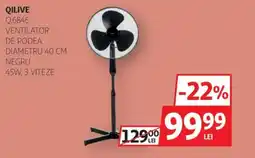 Auchan QILIVE Q.6846 Ventilator de podea Ofertă