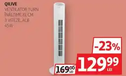 Auchan QILIVE Ventilator turn înălţime Ofertă