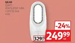 Auchan QILIVE Q.6872 Ventilator turn Ofertă