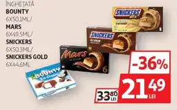 Auchan Înghețată Bounty Ofertă