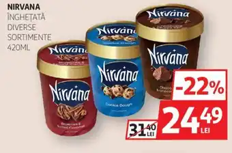 Auchan NIRVANA Înghețată Ofertă