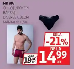 Auchan MR BIG Chiloti/boxeri bărbaţi Ofertă