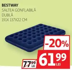 Auchan BESTWAY Saltea gonflabilă dublă Ofertă