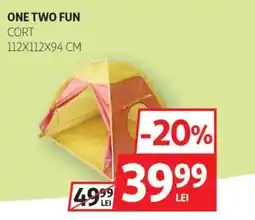 Auchan One Two fun cort Ofertă