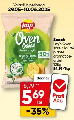 PROFI LAY'S OVEN Snack Ofertă