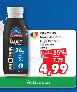 Kaufland OLYMPUS laurt de băut High Protein Ofertă