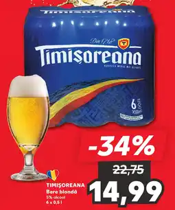 Kaufland TIMIŞOREANA Bere blondǎ Ofertă