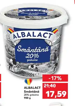 Kaufland ALBALACT Smântână Ofertă