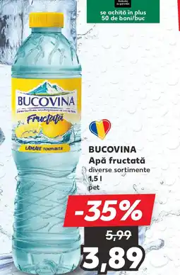 Kaufland BUCOVINA Apă fructată Ofertă