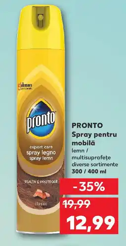 Kaufland PRONTO Spray pentru mobilă Ofertă