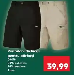 Kaufland Pantaloni de lucru pentru bărbați Ofertă