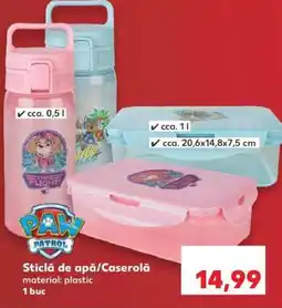 Kaufland Sticlă de apă/Caserolă Ofertă