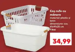 Kaufland Coș rufe cu mânere Ofertă