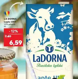 Kaufland LA DORNA Lapte UHT Ofertă