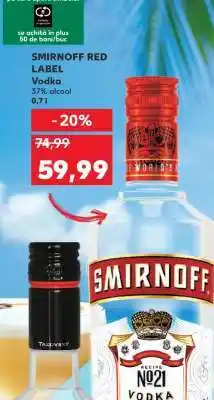 Kaufland SMIRNOFF RED LABEL Ofertă