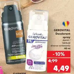 Kaufland GEROVITAL Deodorant spray Ofertă