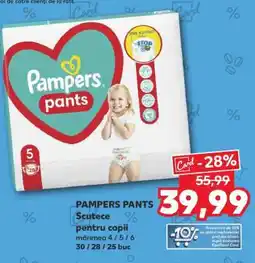 Kaufland PAMPERS PANTS Ofertă