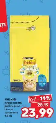 Kaufland FRISKIES Ofertă