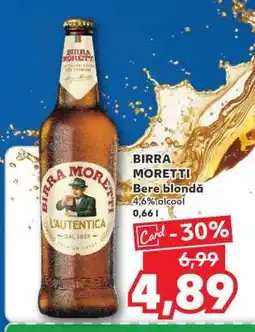 Kaufland BIRRA MORETTI Ofertă