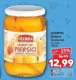 Kaufland OLYMPIA Compot de piersici Ofertă