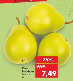 Kaufland Pere Packham Ofertă