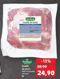 Kaufland Ceafă de porc Ofertă
