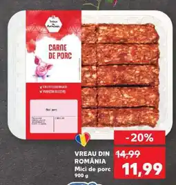 Kaufland Mici de porc Ofertă