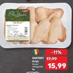 Kaufland GUSTAVI Aripi de pui refrigerate Ofertă