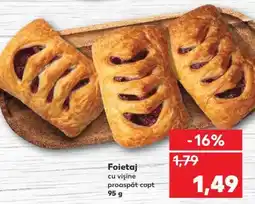 Kaufland Foietaj cu vişine Ofertă