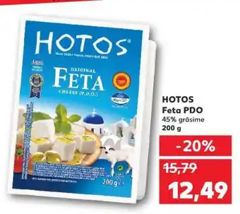 Kaufland HOTOS Feta PDO Ofertă