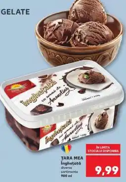 Kaufland ȚARA MEA Înghețată Ofertă