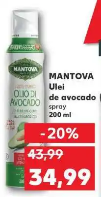 Kaufland MANTOVA Ulei de avocado spray 200 ml Ofertă