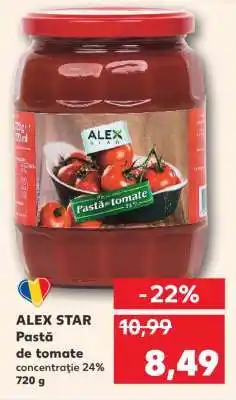 Kaufland ALEX-STAR Pastă de tomate Ofertă