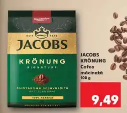 Kaufland JACOBS KRÖNUNG Cafea măcinată 100 g Ofertă