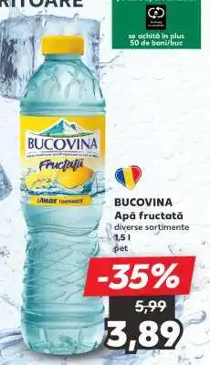 Kaufland BUCOVINA Apă fructată Ofertă