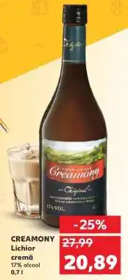 Kaufland CREAMONY Lichior Ofertă